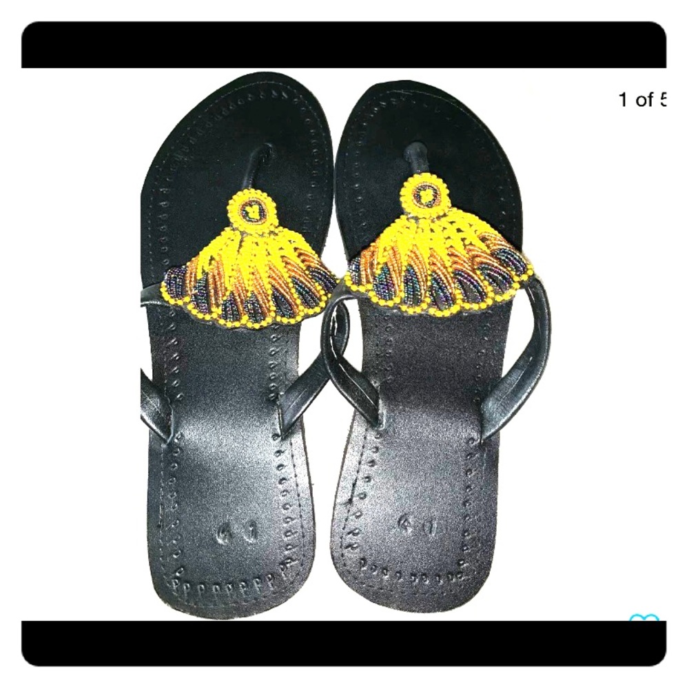 Handmade African Slippers
